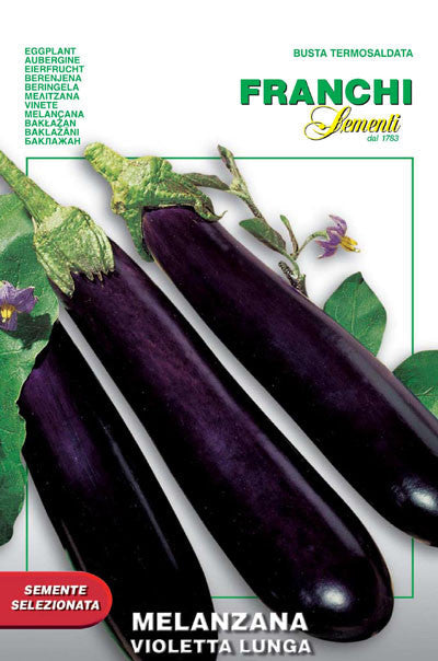 Seeds - Eggplant (Long Purple / Violetta Lunga)