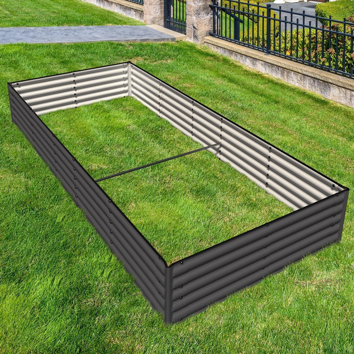 Raised Bed - Metal (17" Tall, Rectangle Infinity)
