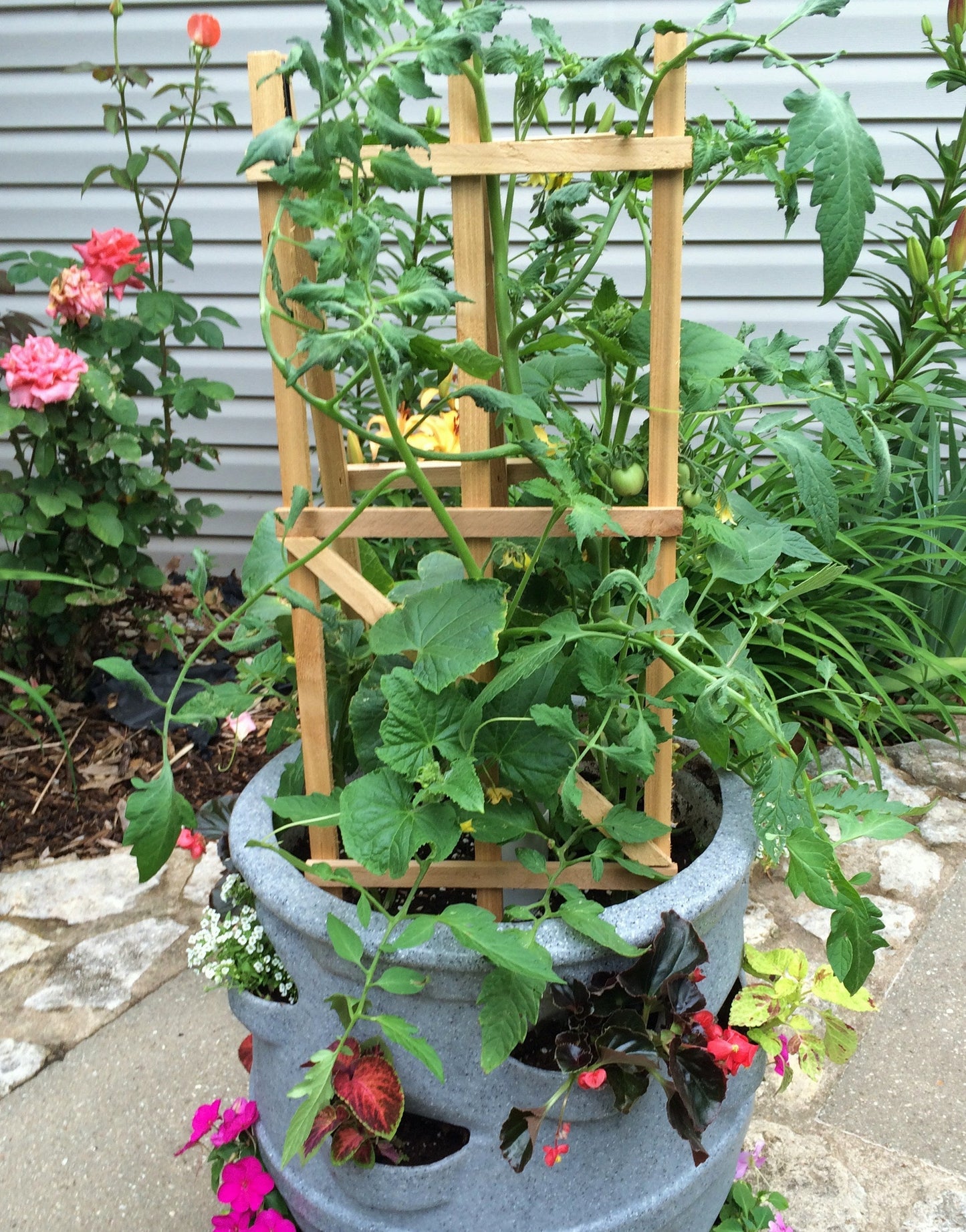 Planter - Patio Pocket (Gray Granite)