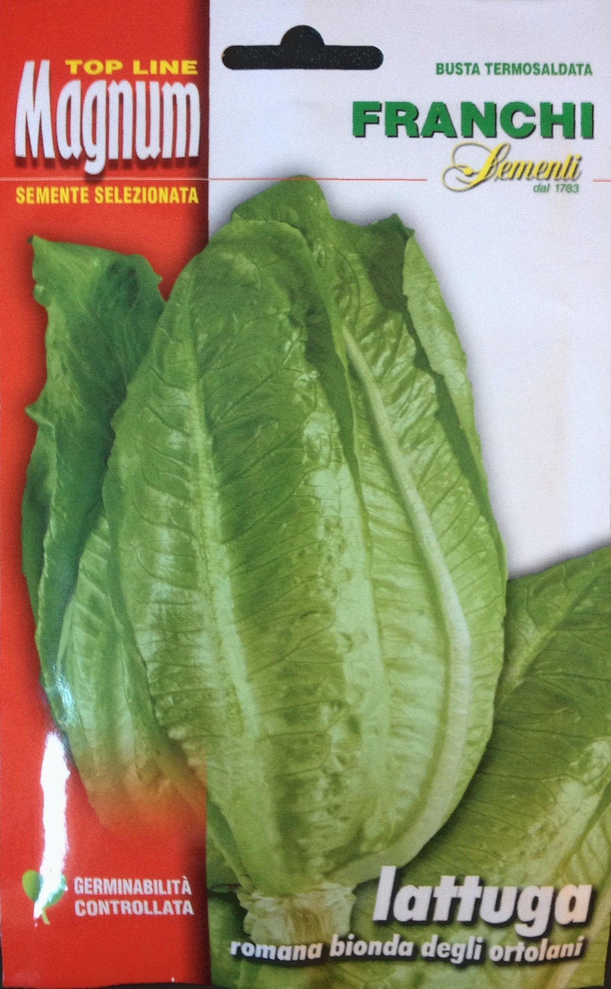 Seeds - Lettuce (Romaine / Bionda Ortolani)