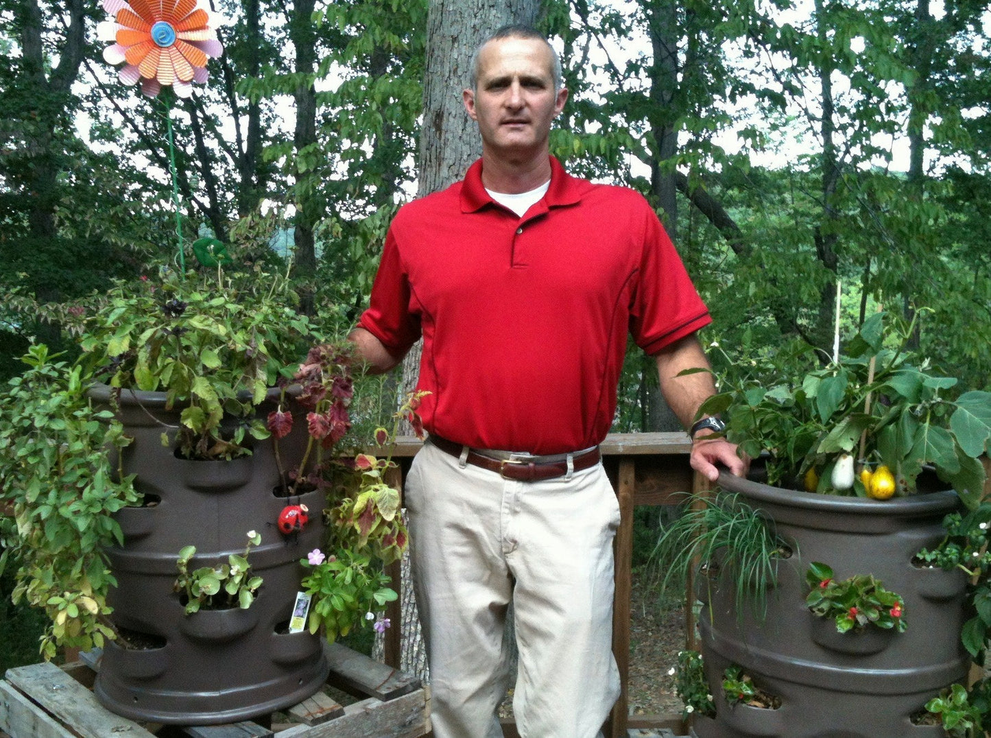 Planter - Patio Pocket (Chocolate Brown)