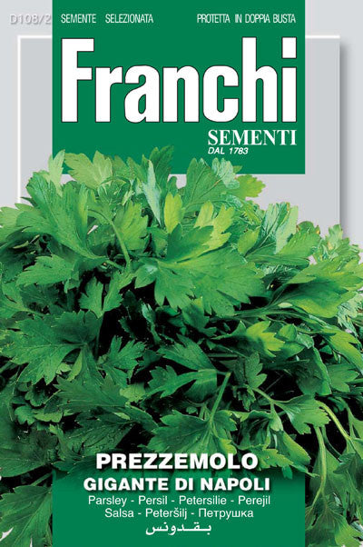 Seeds - Parsley (Gigante di Napoli)