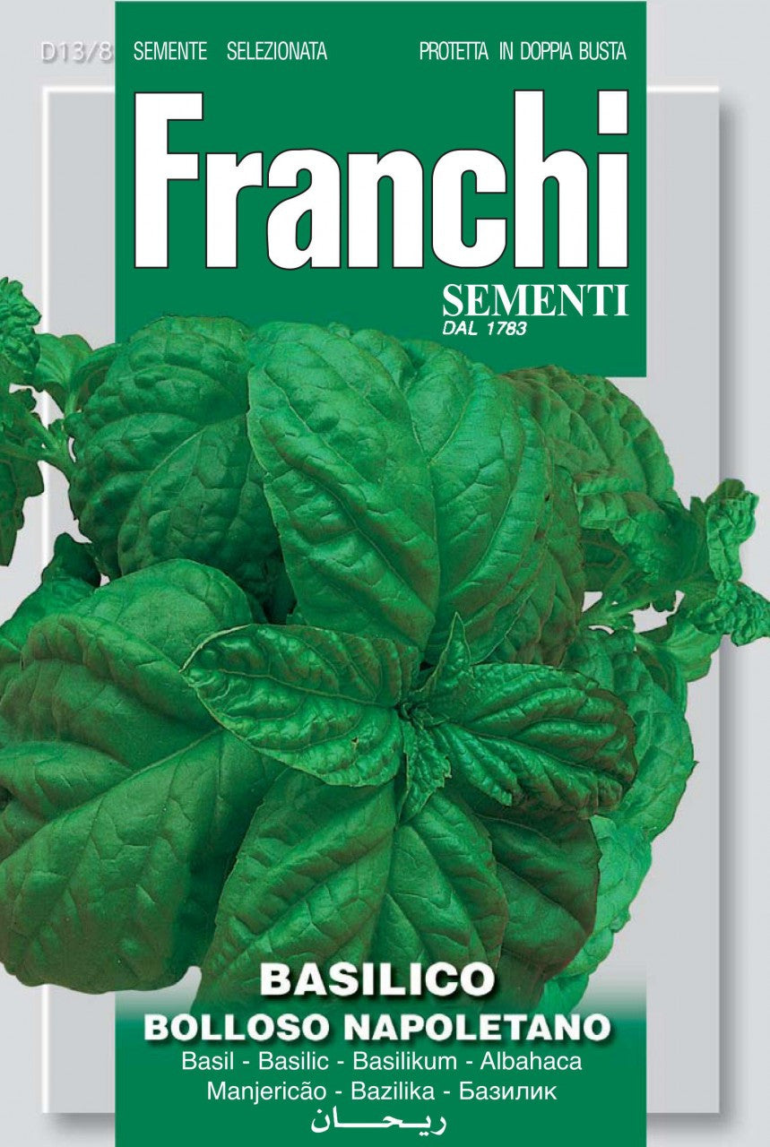 Seeds - Basil (Bolloso Napoletano)