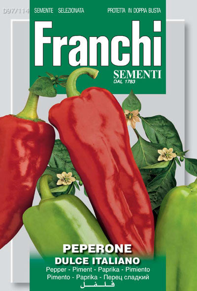Seeds - Sweet Pepper (Italian / Dulce Italiano)