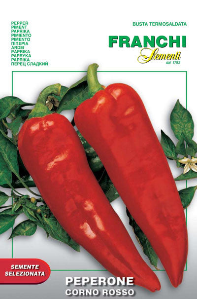 Seeds - Sweet Pepper (Red Corno di Toro)