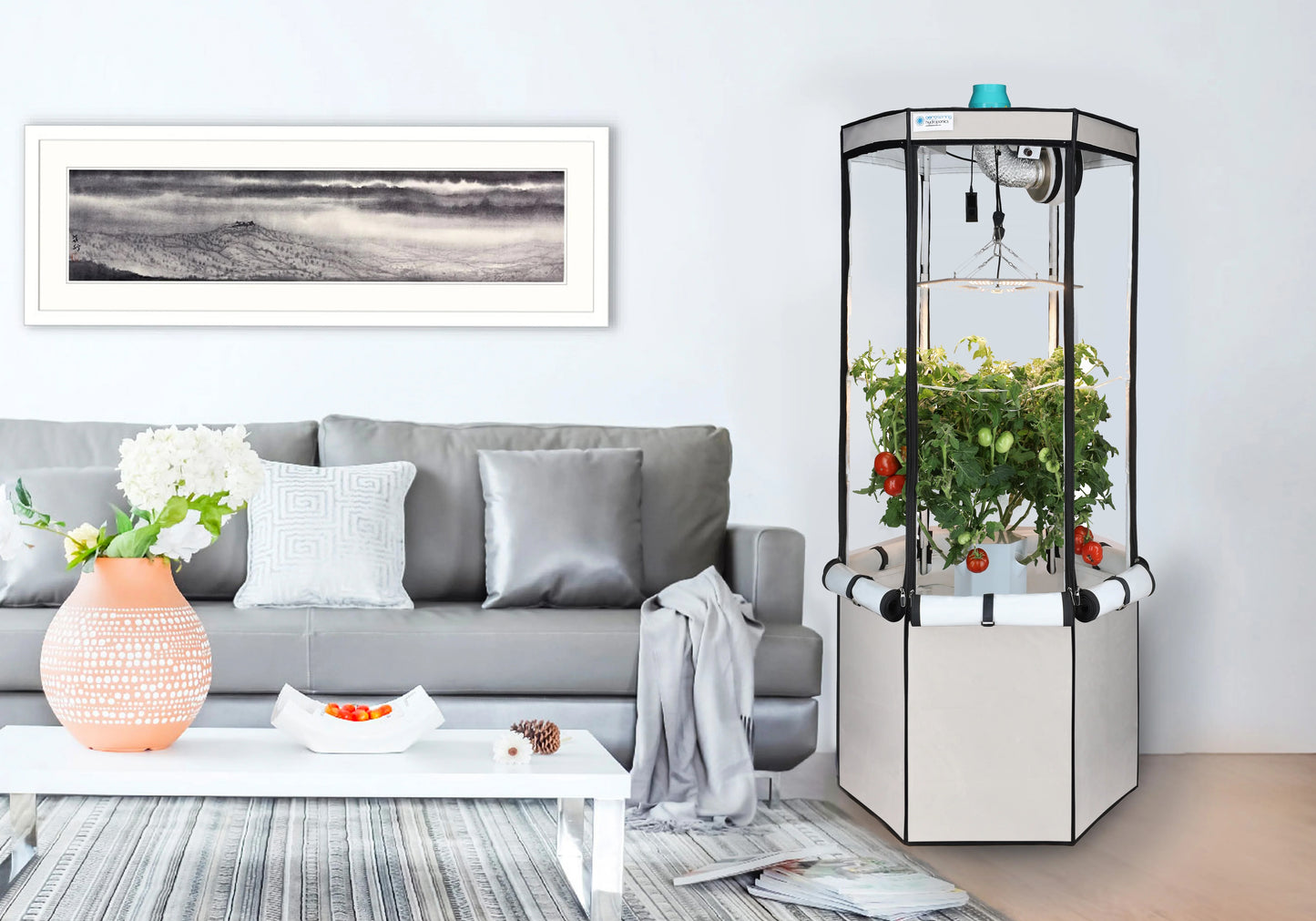 9-Plant Indoor Hydroponic System