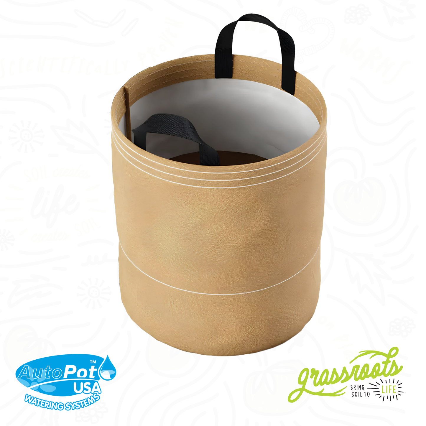Pot - Fabric (AutoPot XXL with Handles)