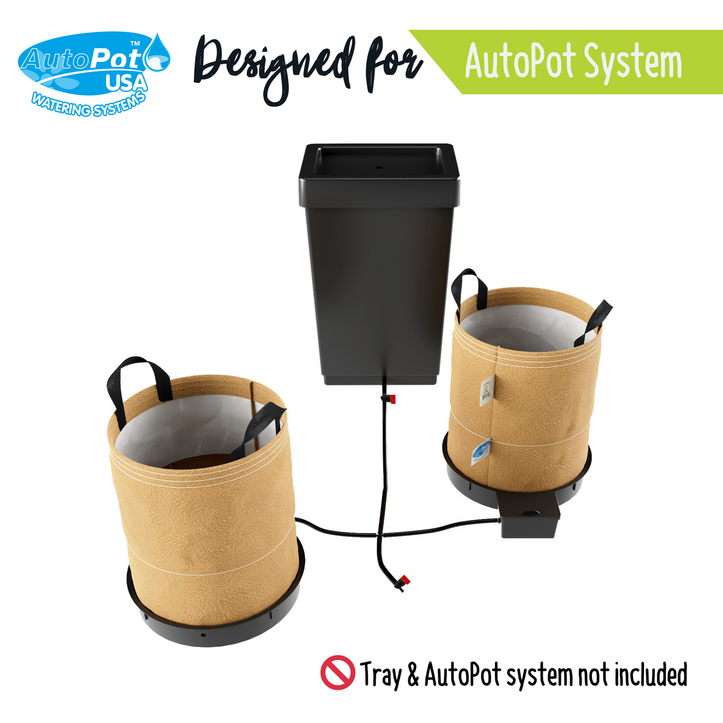 Pot - Fabric (AutoPot XXL with Handles)