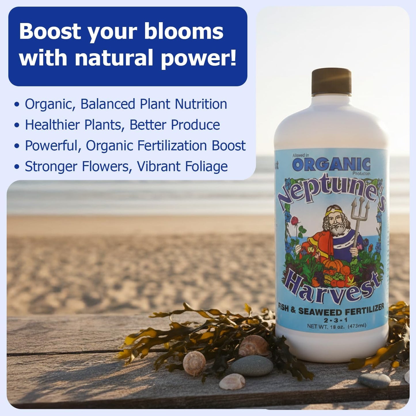 Fertilizer - Neptune's Harvest Organic Fish & Seaweed