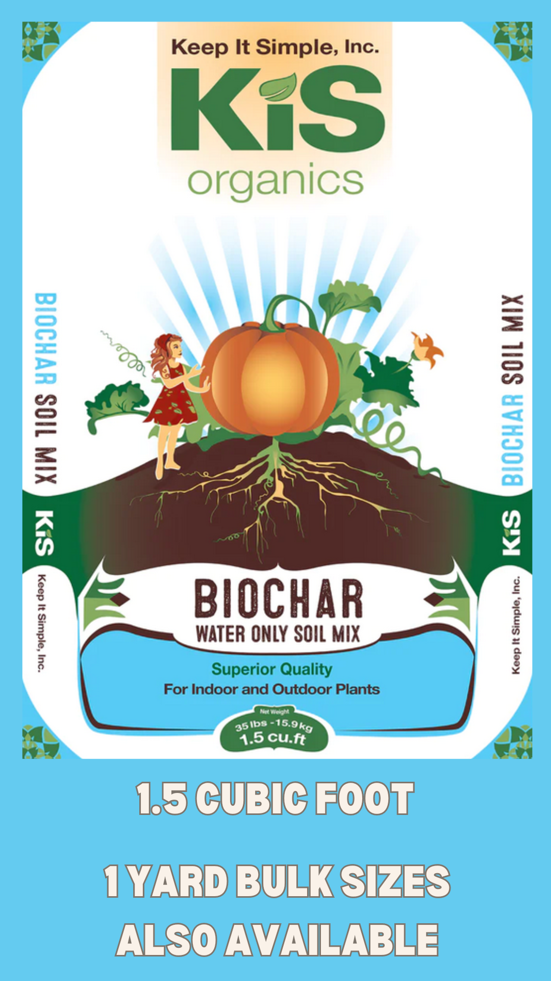 Soil – Biochar Mix (KiS Organics)