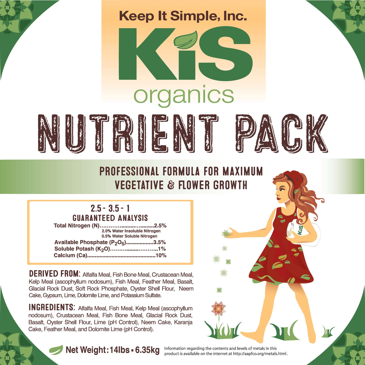Fertilizer – Nutrient Pack (KiS Organics)