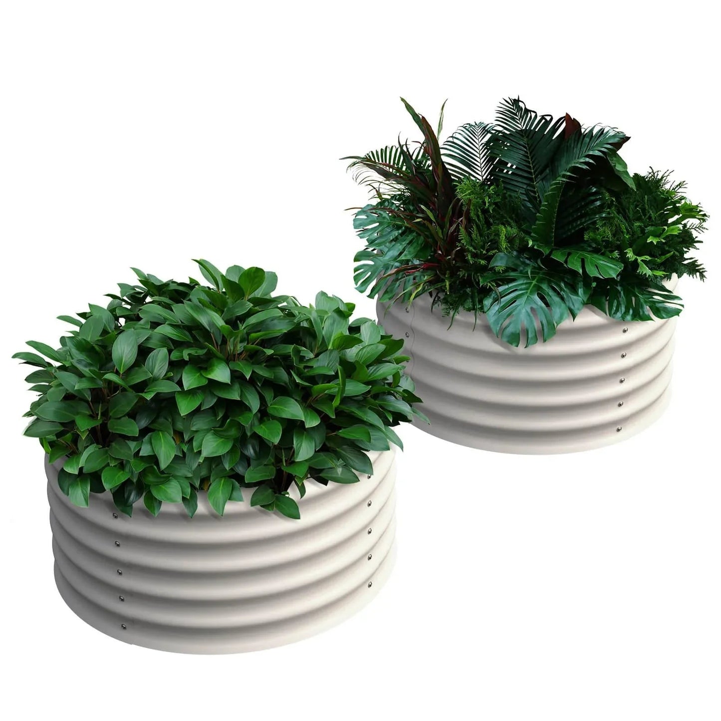 Raised Bed - Metal (17" Tall, 24" Round Pair (2) per set)