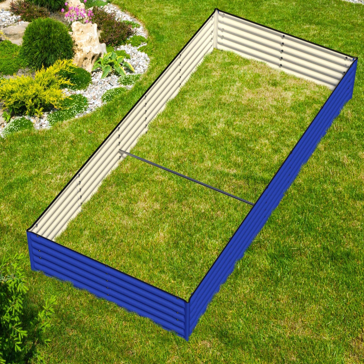 Raised Bed - Metal (17" Tall, Rectangle Infinity)