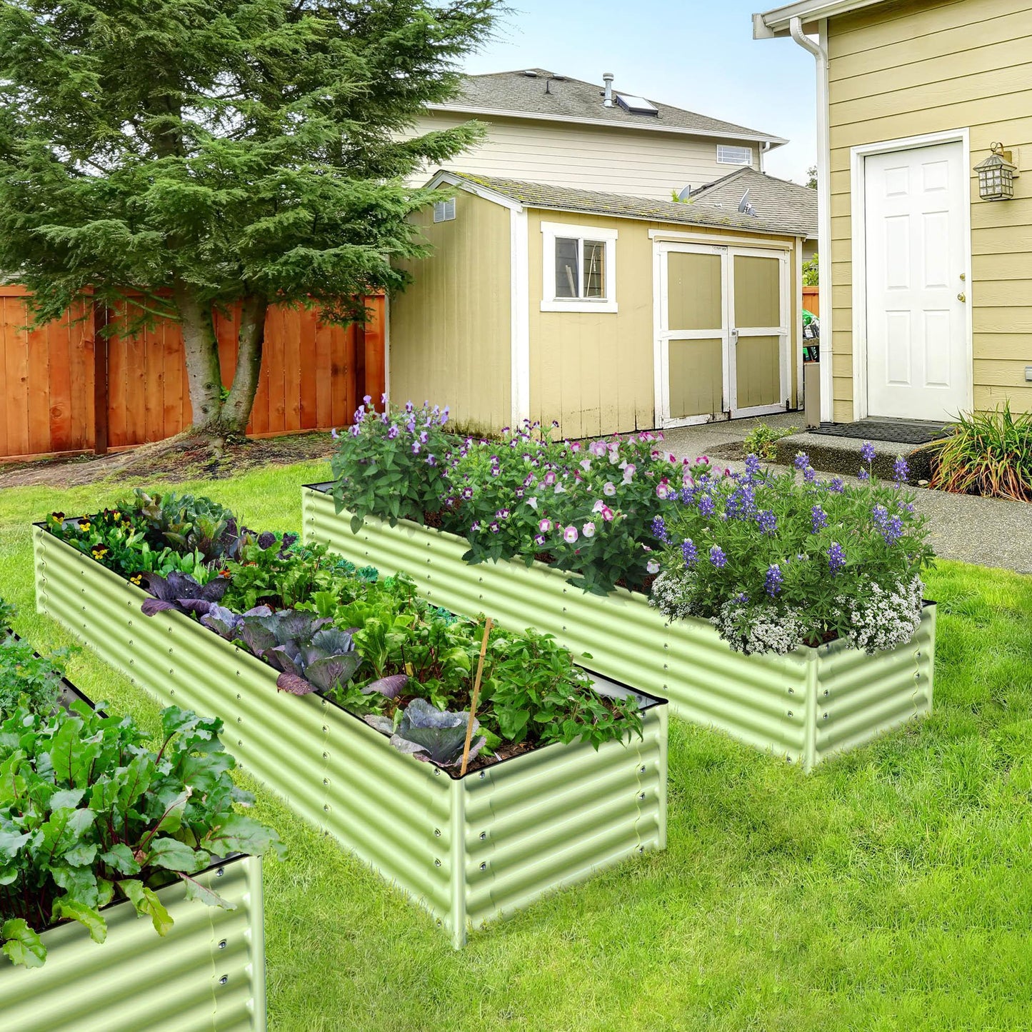 Raised Bed - Metal (17" Tall, Rectangle Infinity)