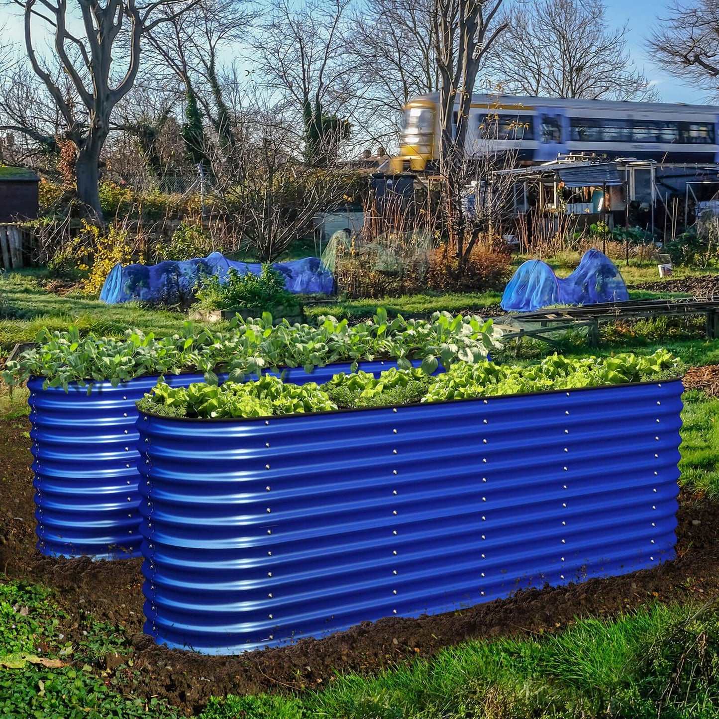 Raised Bed - Metal (32" Tall, 12-in-1)