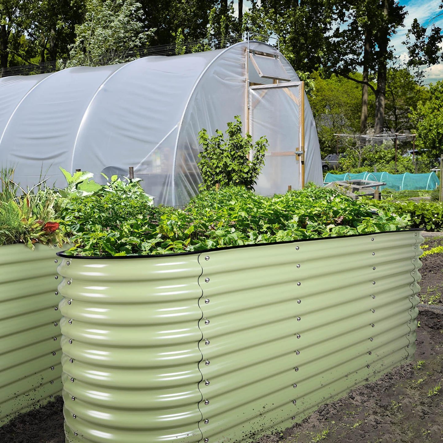 Raised Bed - Metal (32" Tall, 12-in-1)