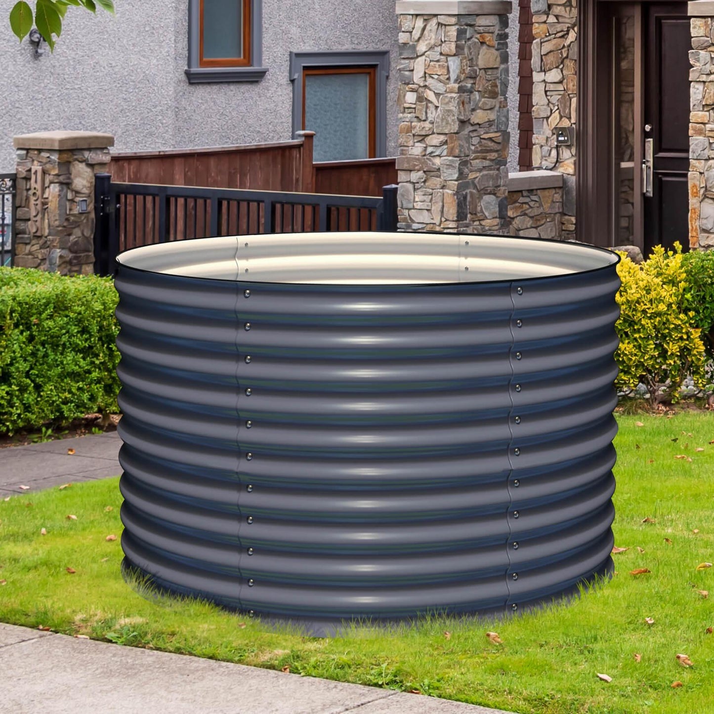 Raised Bed - Metal (32" Tall x 42", Round Bed)
