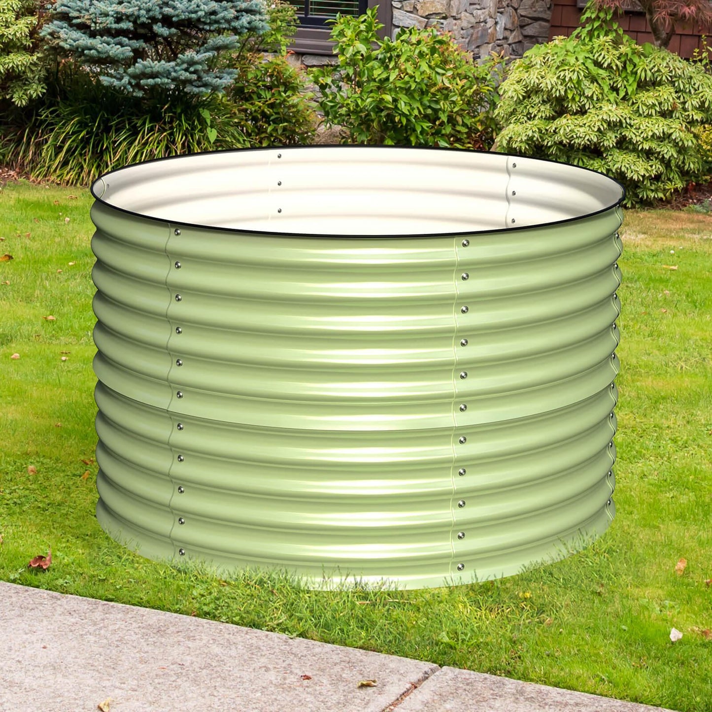 Raised Bed - Metal (32" Tall x 42", Round Bed)
