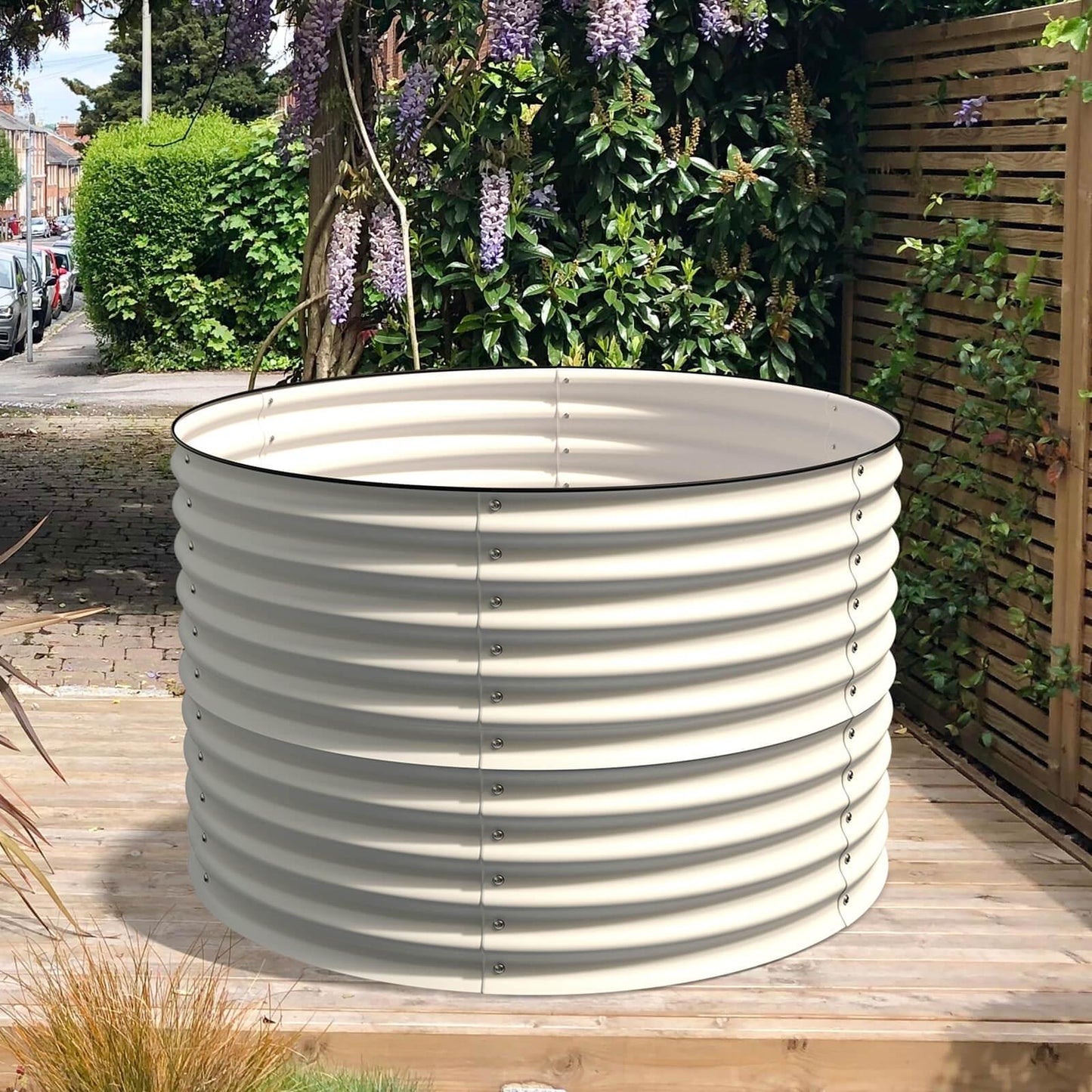 Raised Bed - Metal (32" Tall x 42", Round Bed)