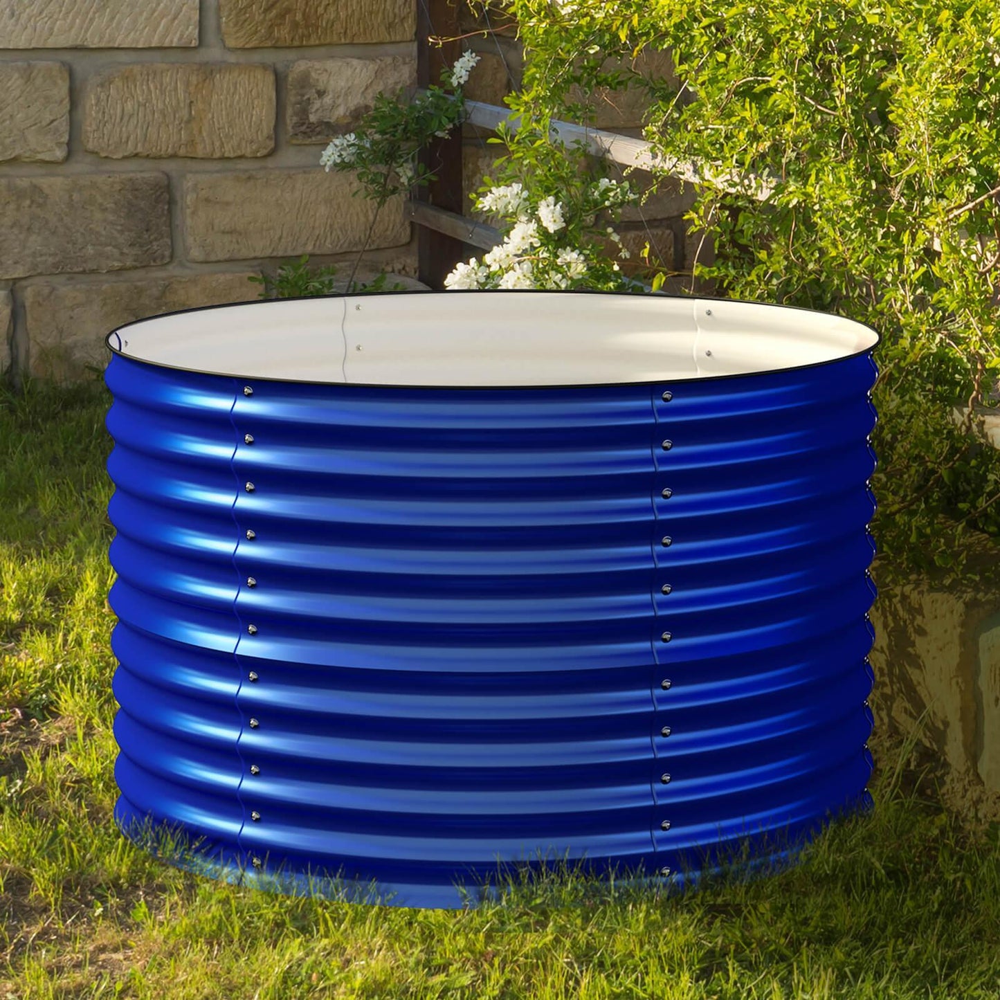 Raised Bed - Metal (32" Tall x 42", Round Bed)